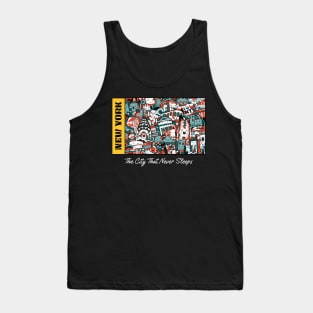 New York New York City That Never Sleeps Tank Top